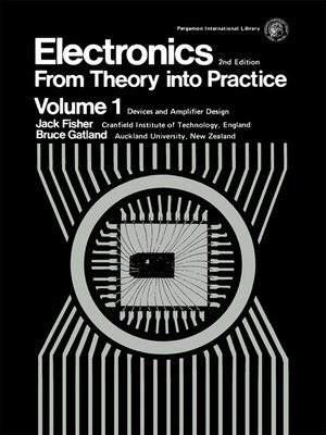 cover image of Electronics—From Theory Into Practice